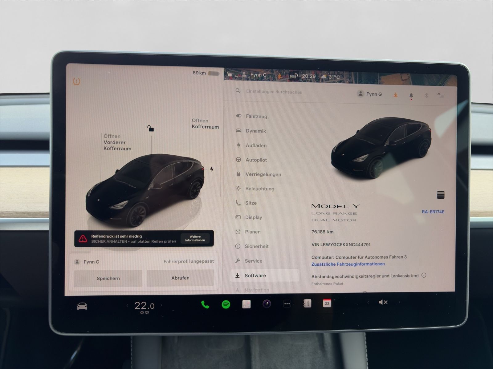 Tesla Model Y Long Range Dual AWD *AHK*1.Hand*Shanghai