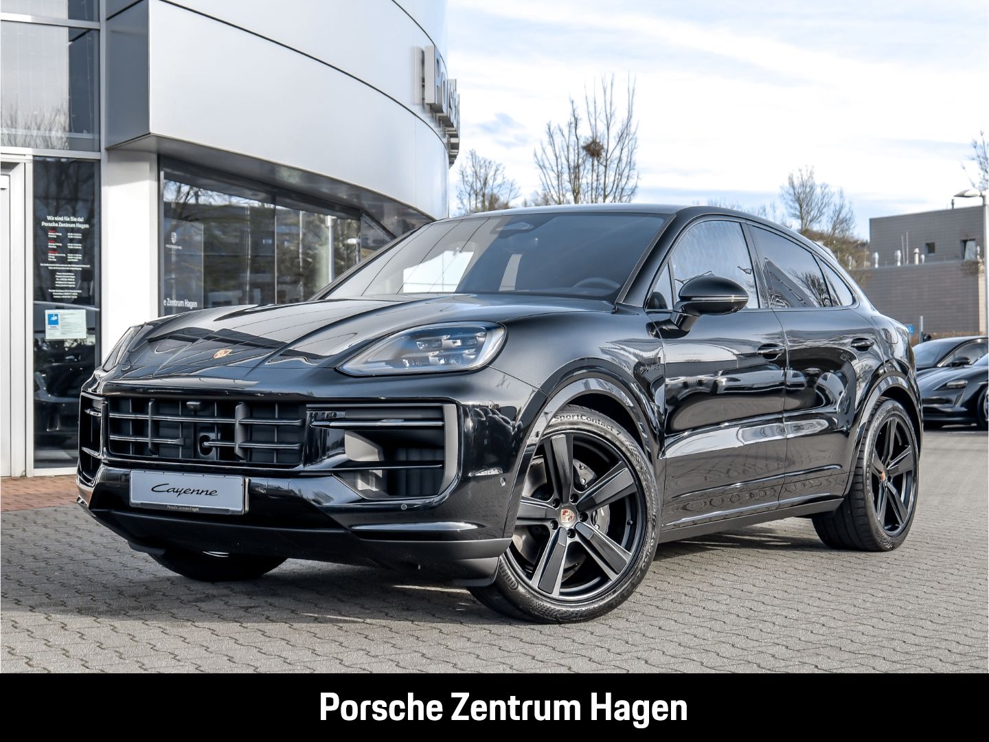 Porsche Cayenne E-Hybrid Coupe Black Edition Head-Up