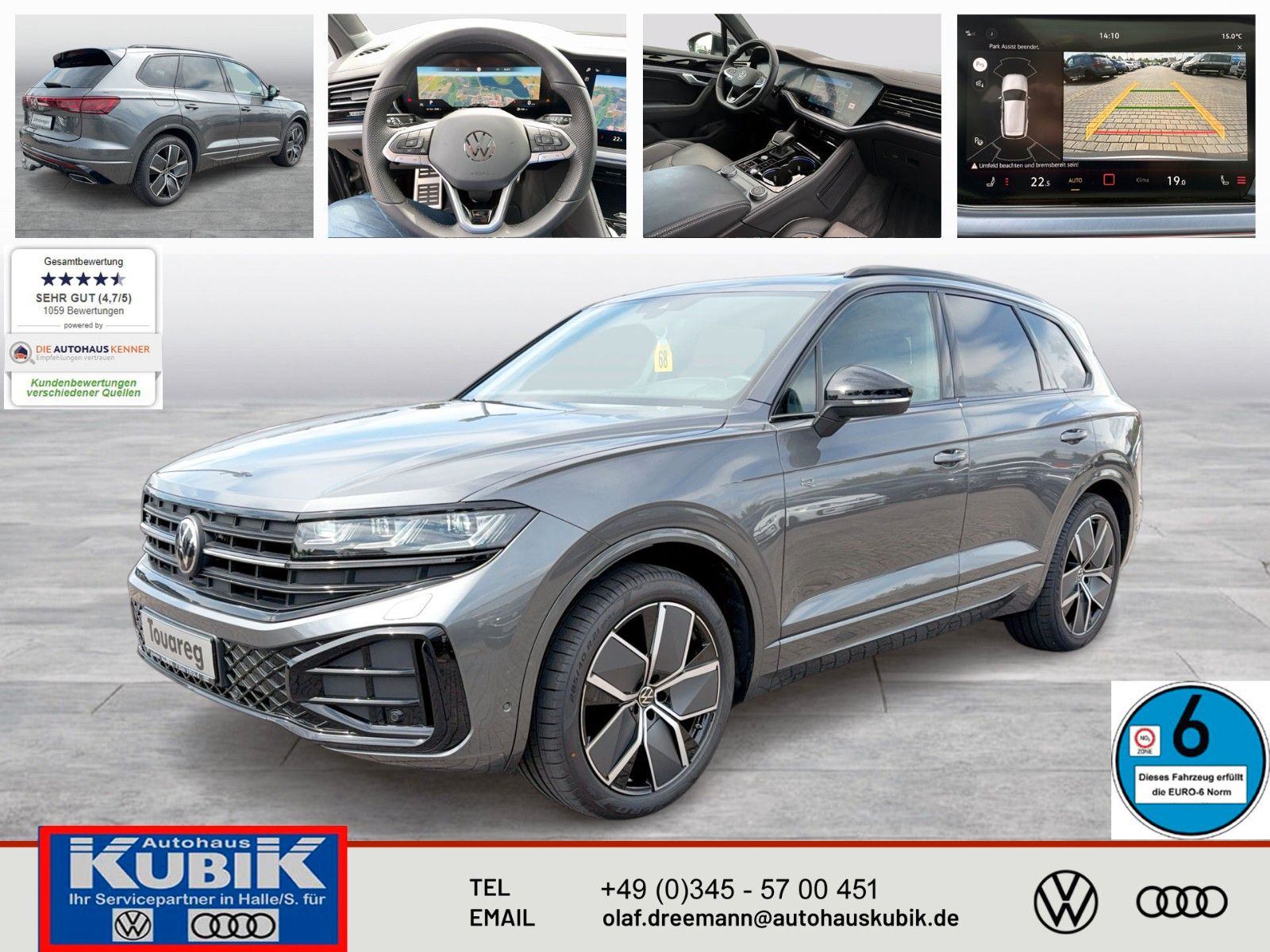 Volkswagen Touareg R-Line 3.0 V6 TDI 4motion+Allradlenkung+