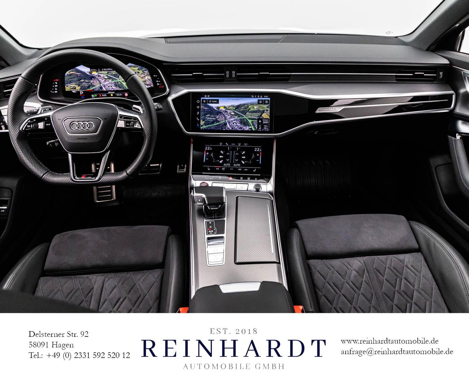 Audi RS6 AVANT BLACK 22Z./LASER/ACC/HuD/PANO/360°/AHK