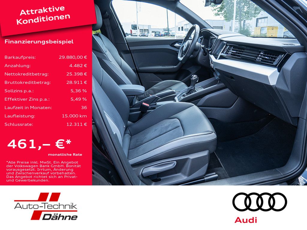 Audi A1 Sportback 30 1.0 TFSI S line KAMERA ACC LED