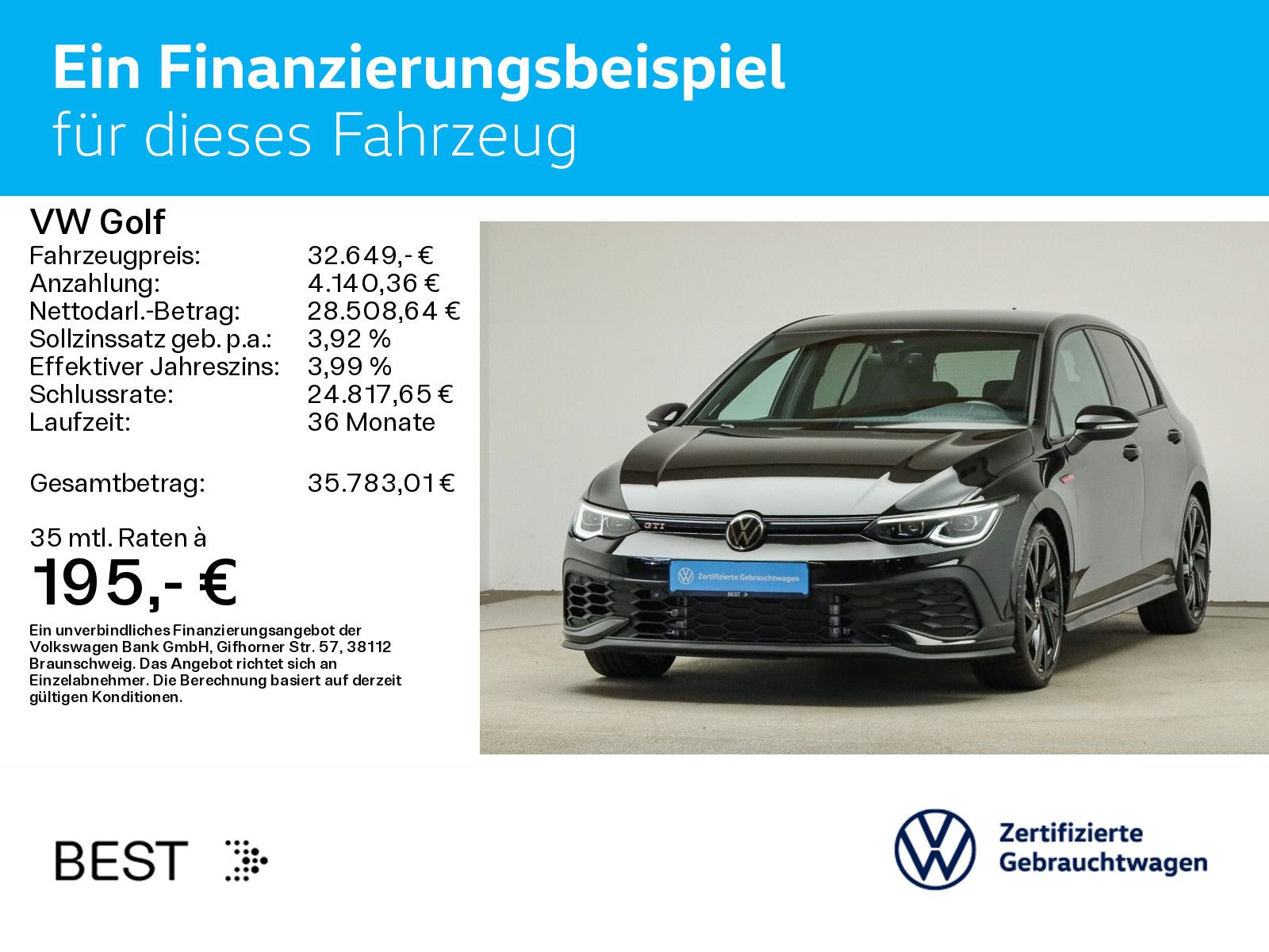 Volkswagen Golf VIII 2.0 TSI DSG GTI CLUBSPORT*BLACK-STYLE*