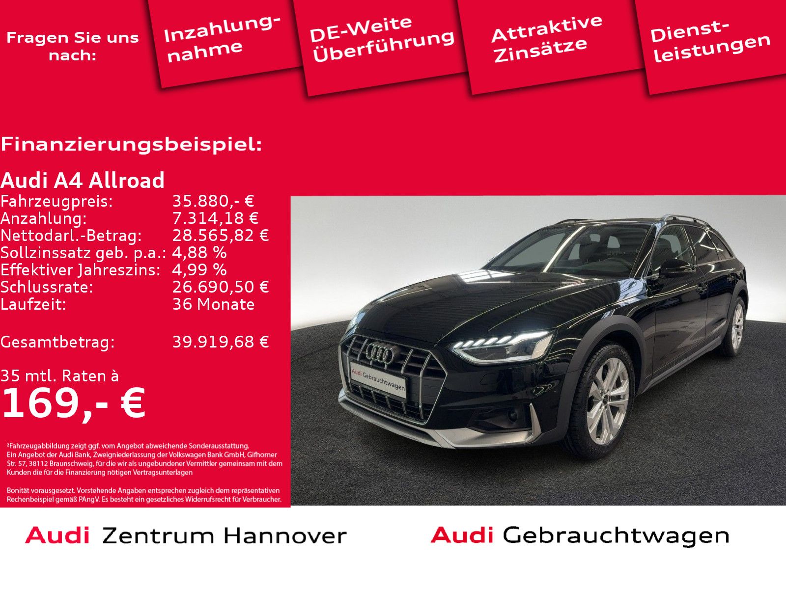 Audi A4 allroad 40 TDI quattro AHK LED Kamera Navi Te