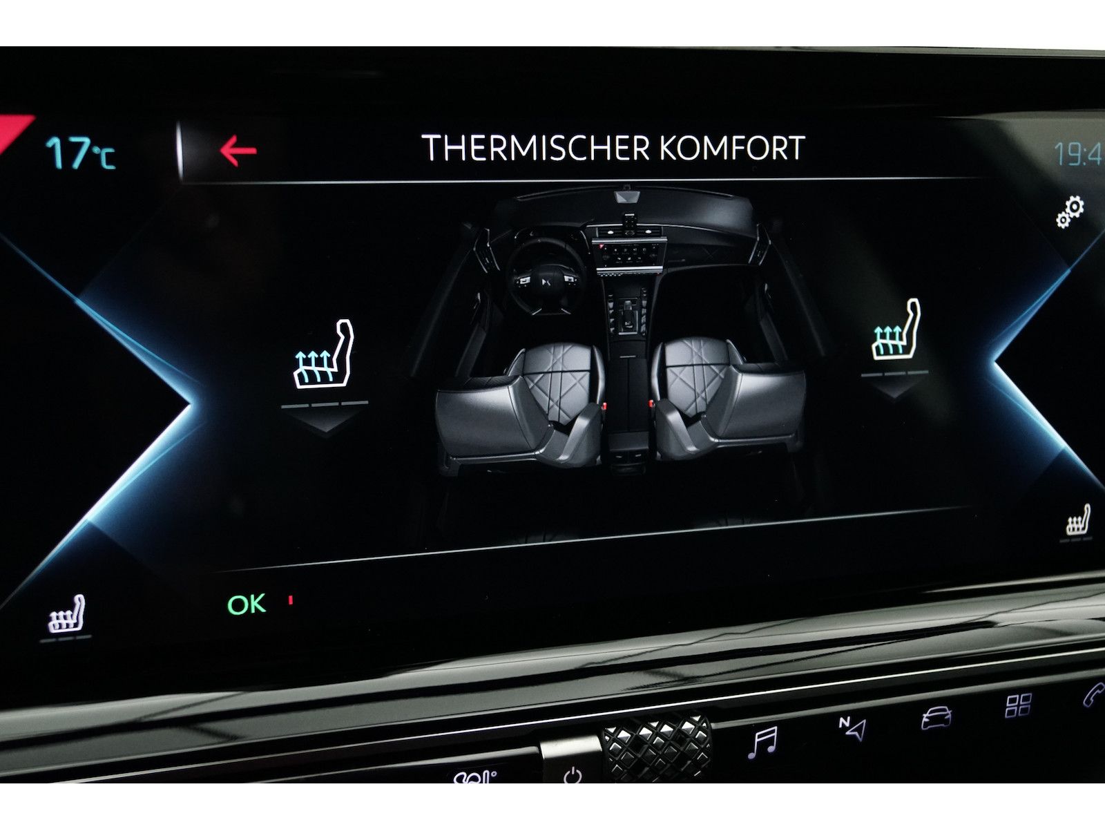 DS Automobiles DS9 E-Tense 225 Performance Line+ Nachtsicht