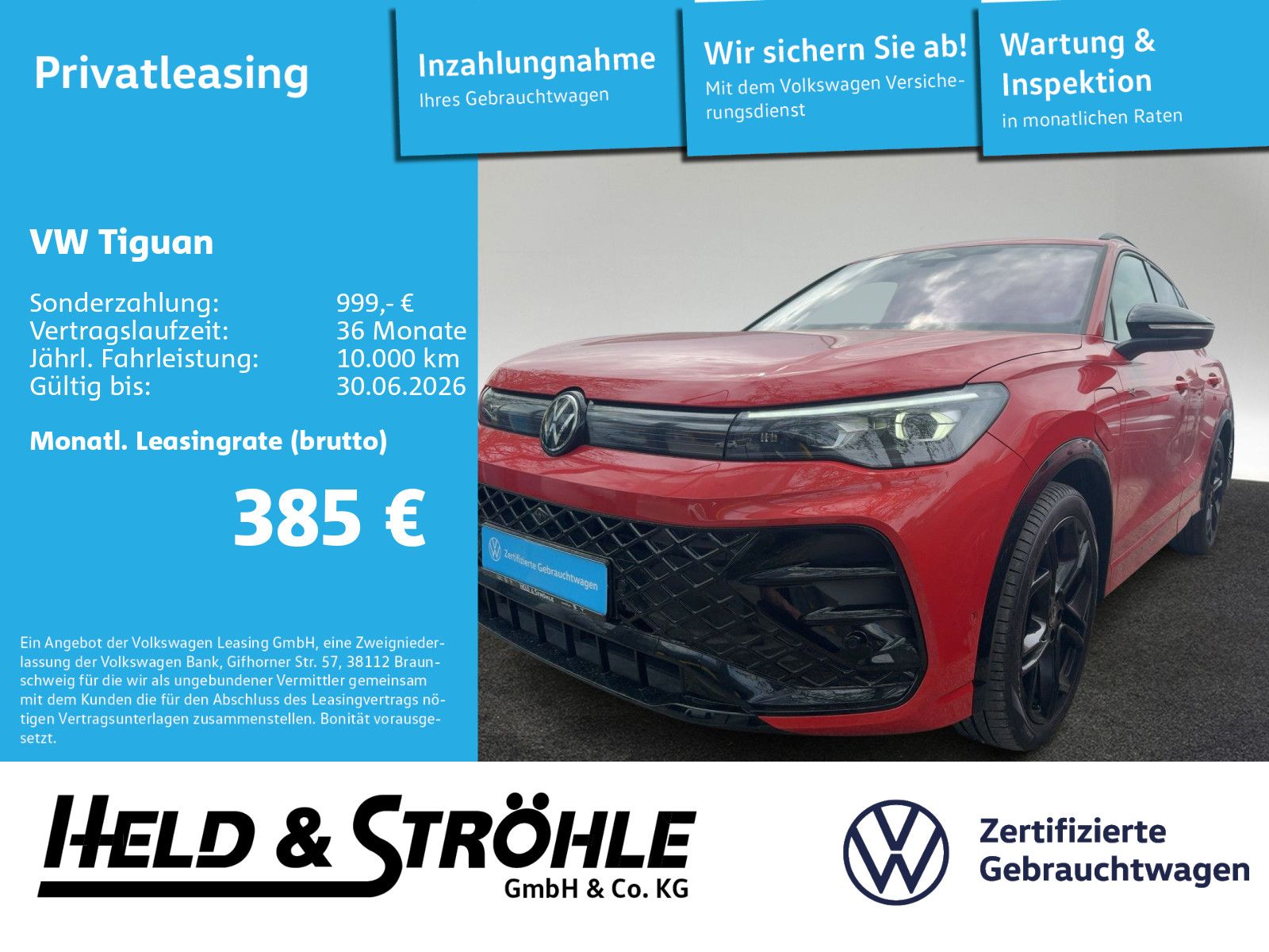 Volkswagen Tiguan R-Line Black Style TSI eHybrid AHK PANO