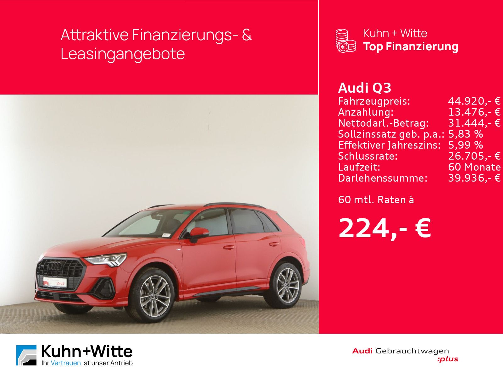 Audi Q3 40 TDI quattro S line M - Samsaru's Car Outlet