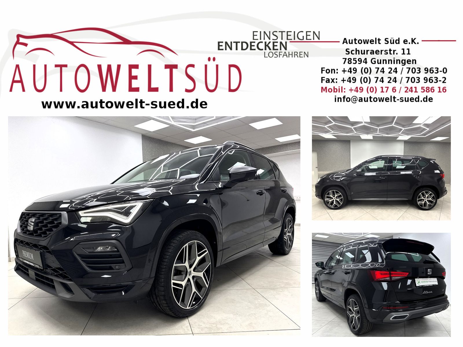 Seat Ateca 1.5 TSI DSG FR Line Sport ACC Beats StHz A