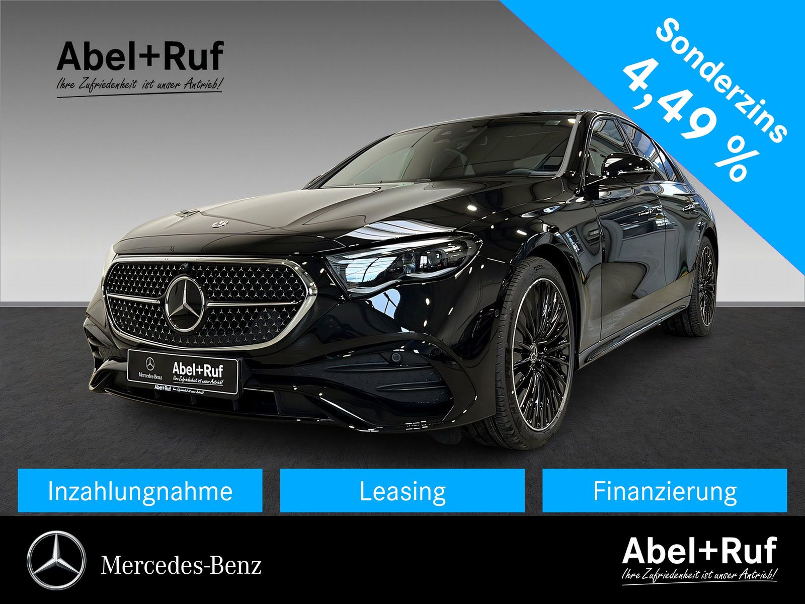 Mercedes-Benz E 450 d 4M+AMG+LEDER+PREMIUM+AHK+STANDHEIZUNG