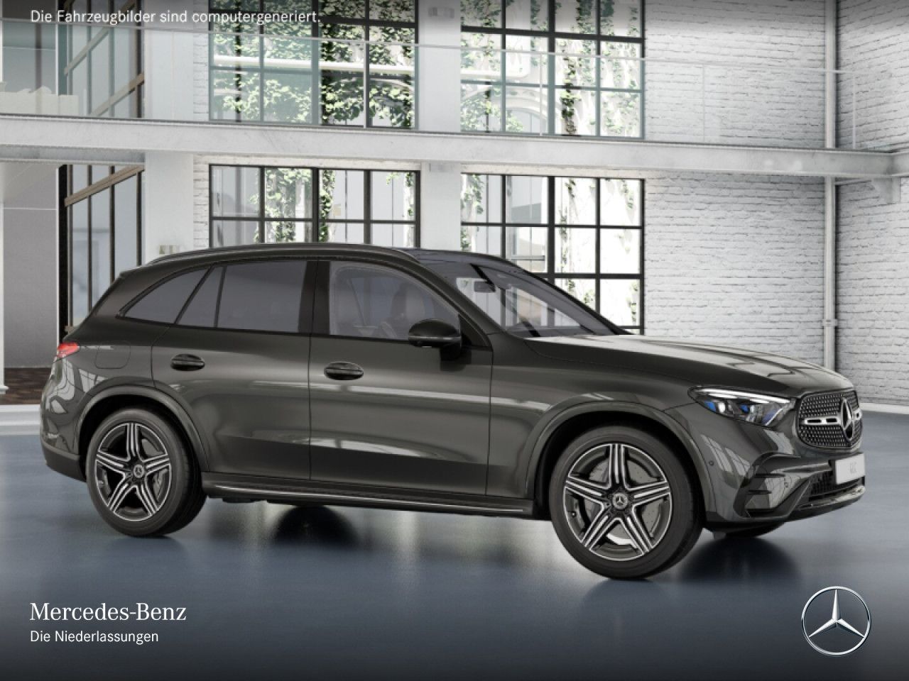 Mercedes-Benz GLC 200 4M AMG+NIGHT+PANO+360+AHK+TOTW+KEYLESS