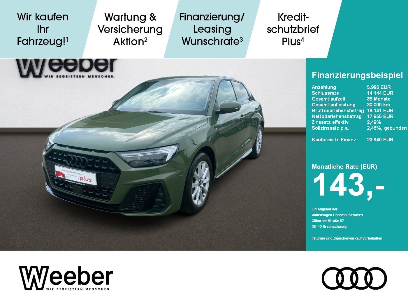 Audi A1 Sportback S line - Samsaru's Car Outlet