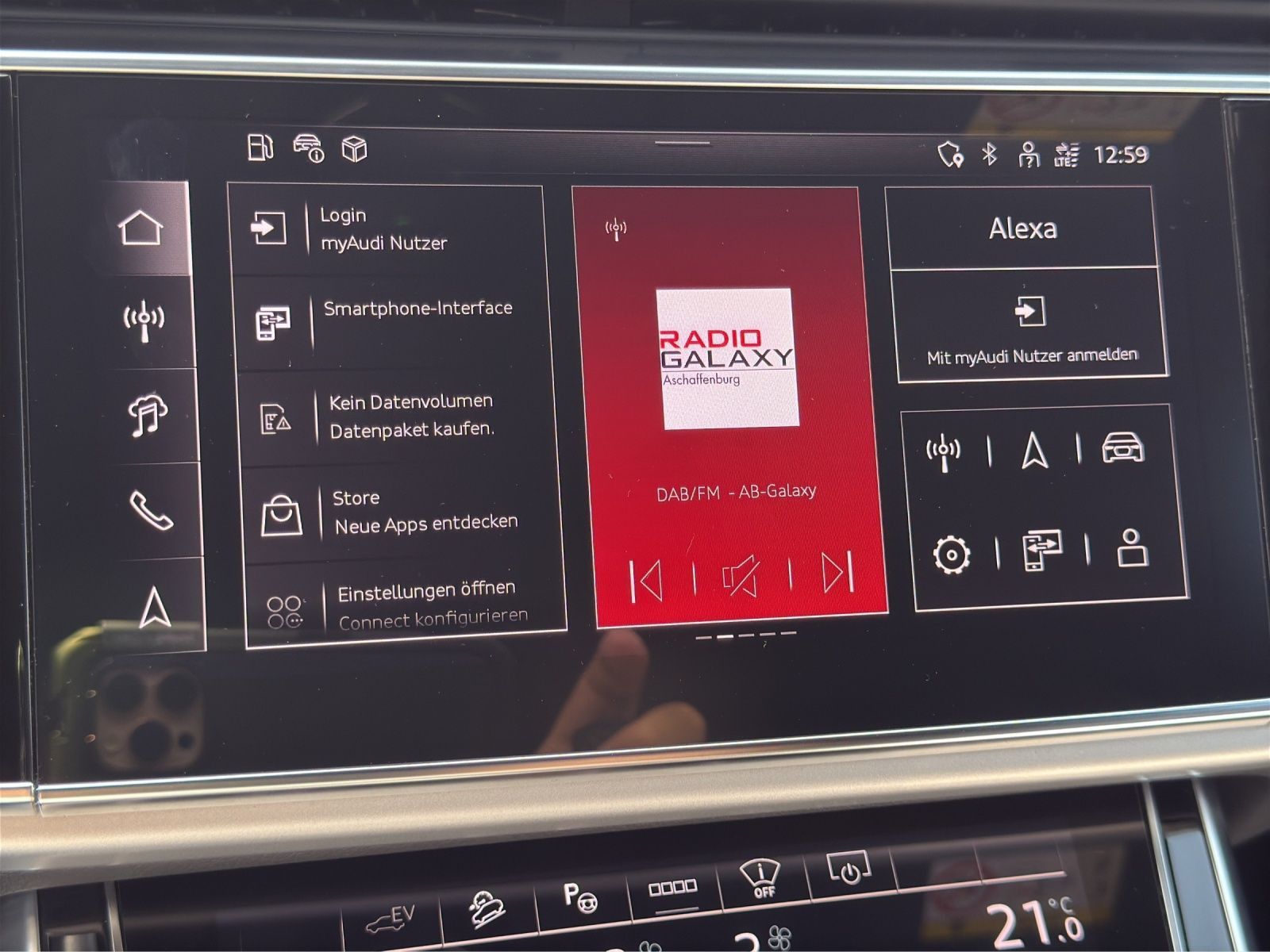 Audi Q7 55 TFSIe Q S LINE LM21 LUFT MATRIX ASSIST