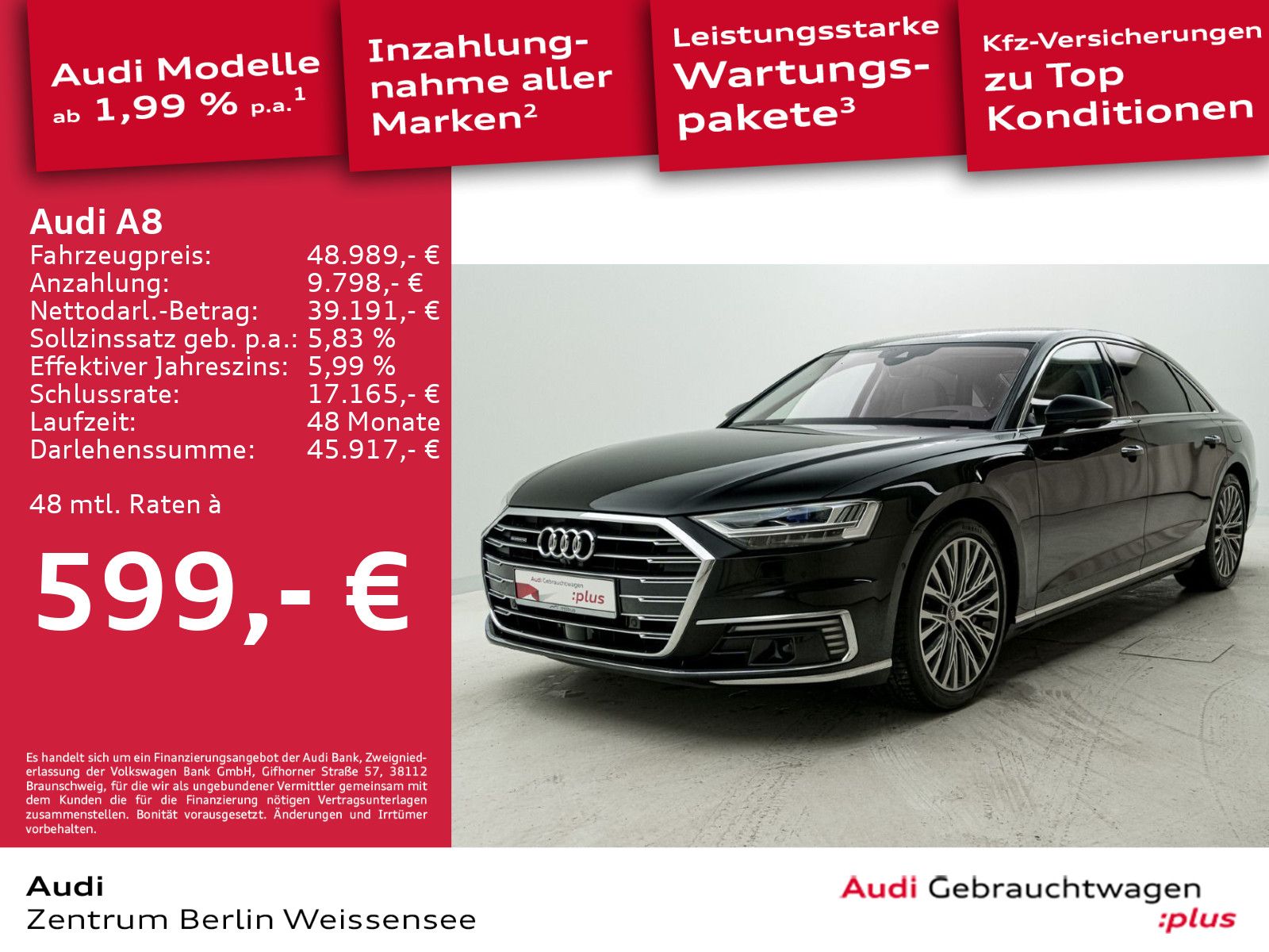 Audi A8 L 60 TFSI e quattro - Samsaru's Car Outlet