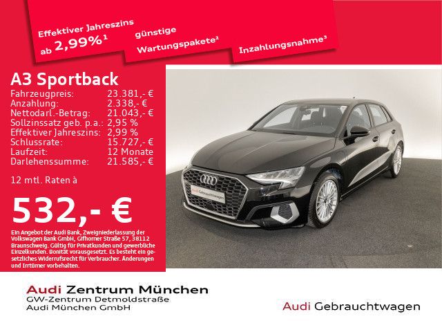 Audi A3 Sportback 40 TFSI e advanced S tronic - Samsaru's Car Outlet