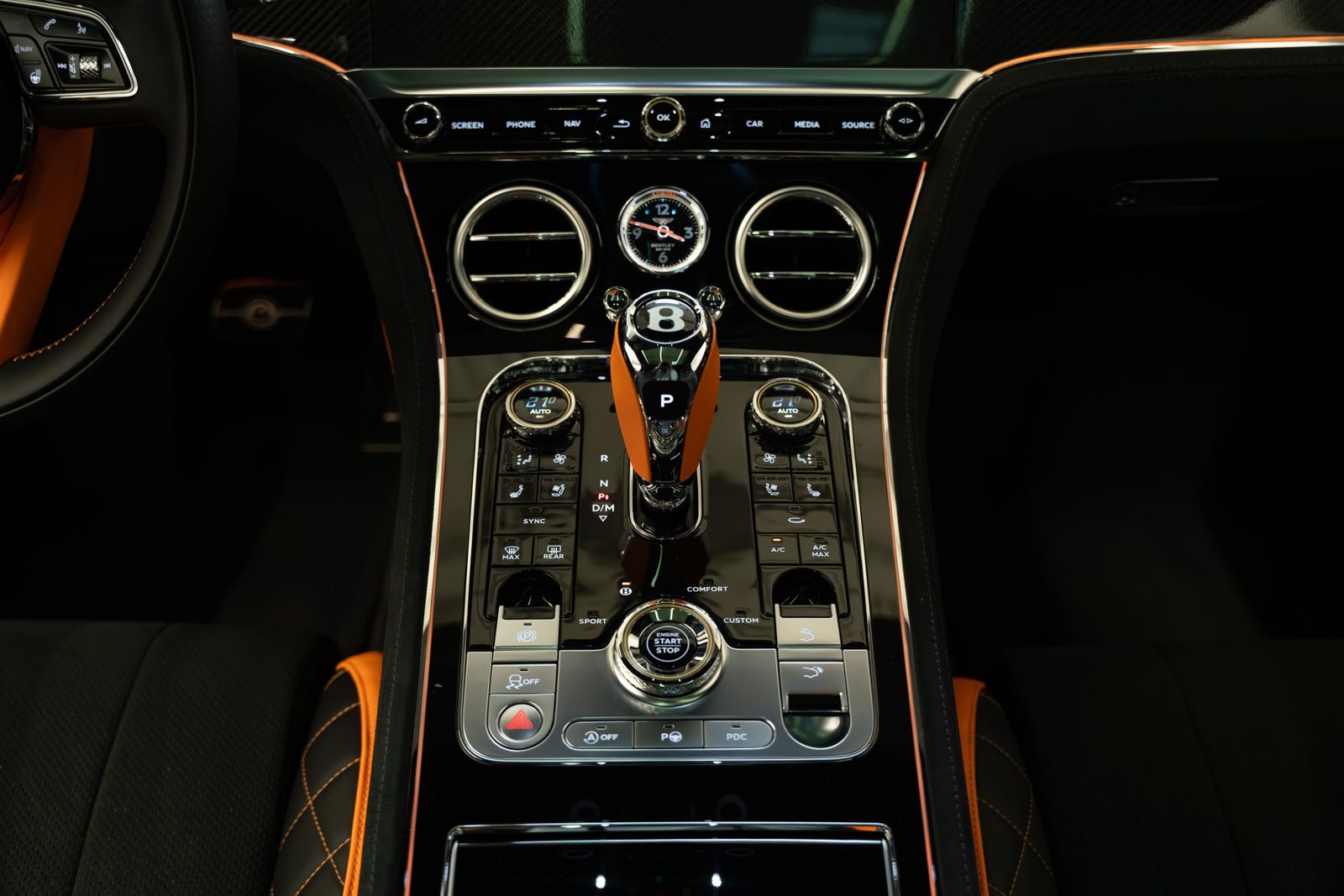 Bentley Continental GT Speed W12 Mandarin Hide Mulliner