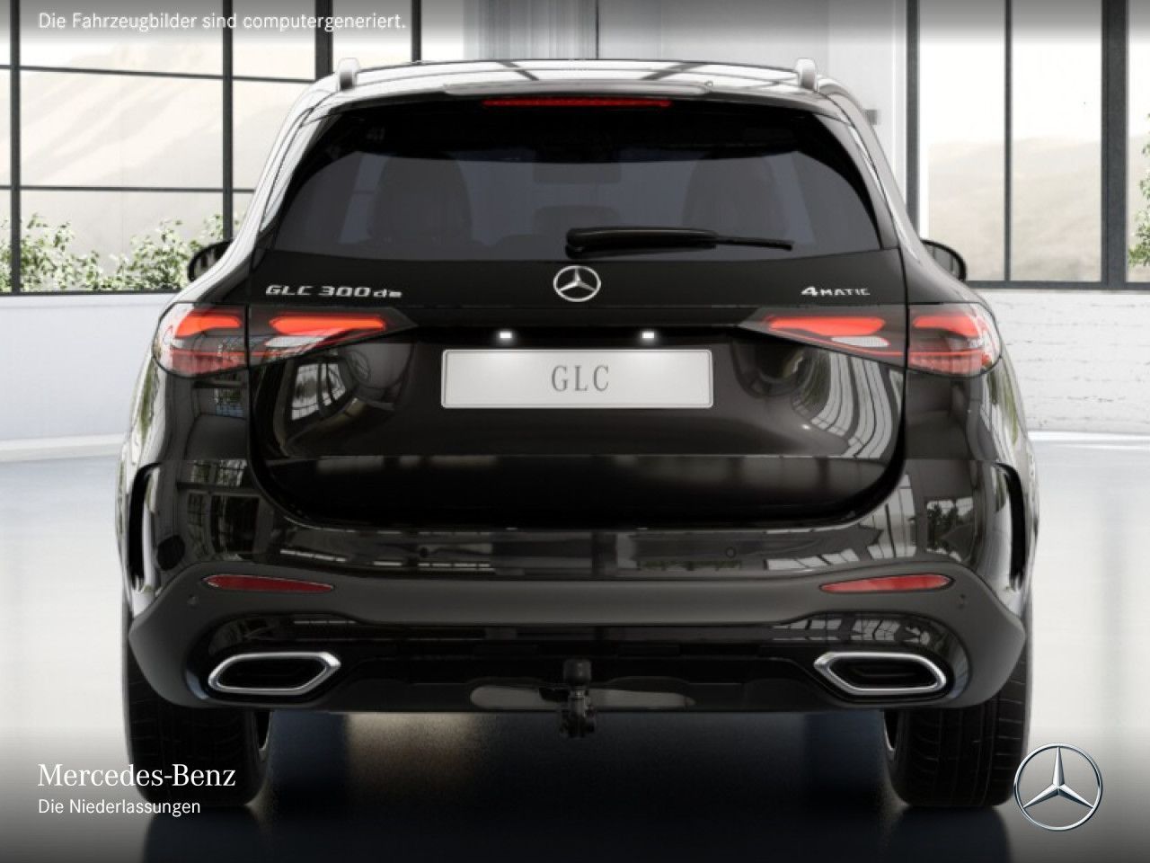 Mercedes-Benz GLC 300 de 4M AMG+NIGHT+PANO+360+AHK+TOTW+9G