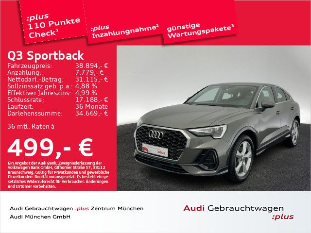 Audi Q3 Sportback 45 TFSI qu. S tronic - Samsaru's Car Outlet