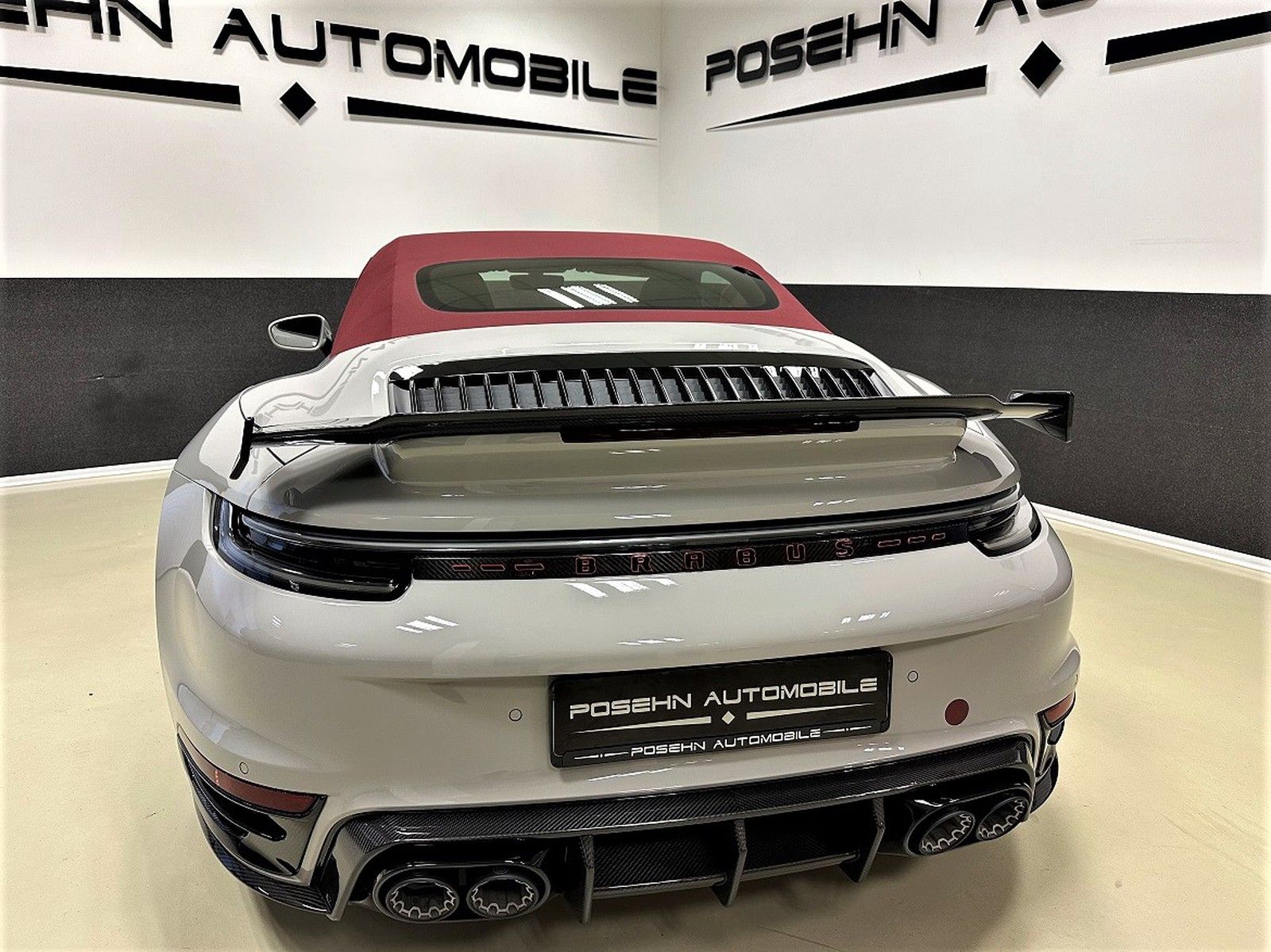 Porsche 911 Turbo S Cabriolet BRABUS 820 HP NEW 21"/22"A