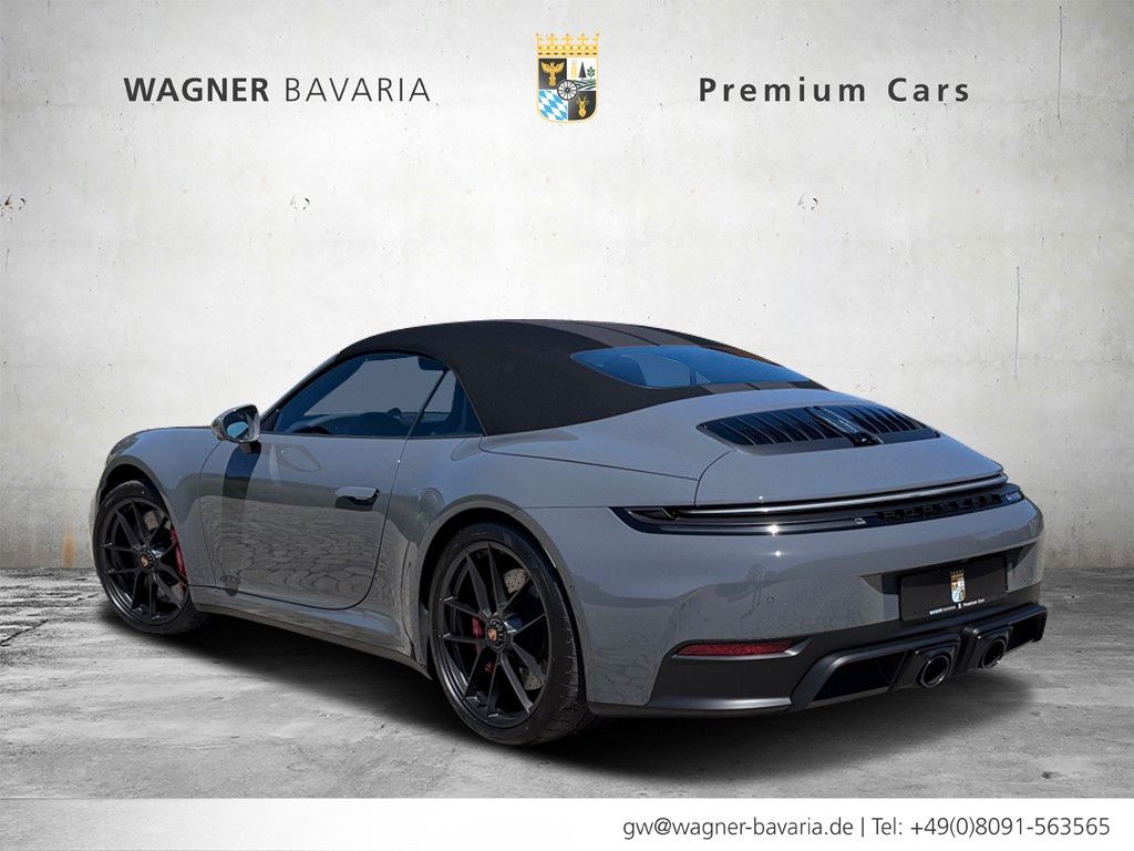 Porsche 992.2 911 Carrera 4 GTS Cabrio Top 50 Km Lift uv