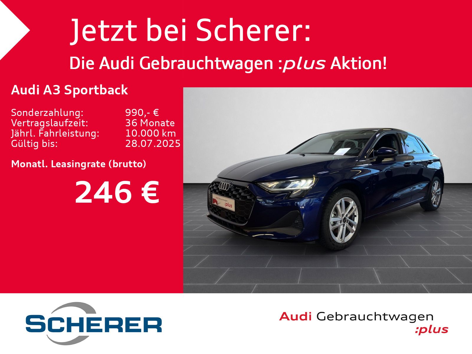 Audi A3 Sportback 35 TDI S tronic - Samsaru's Car Outlet