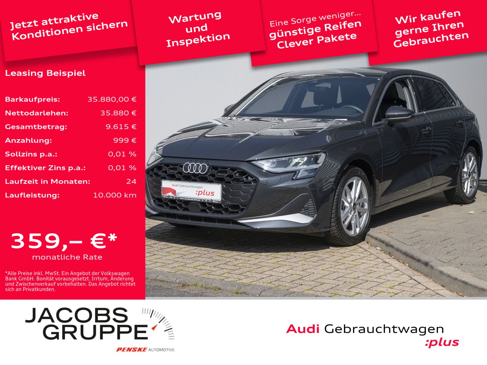 Audi A3 Sportback 35 TFSI S tronic Business* - Samsaru's Car Outlet