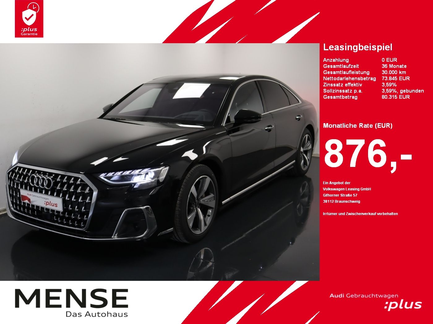 Audi A8 50 TDI quattro - Samsaru's Car Outlet