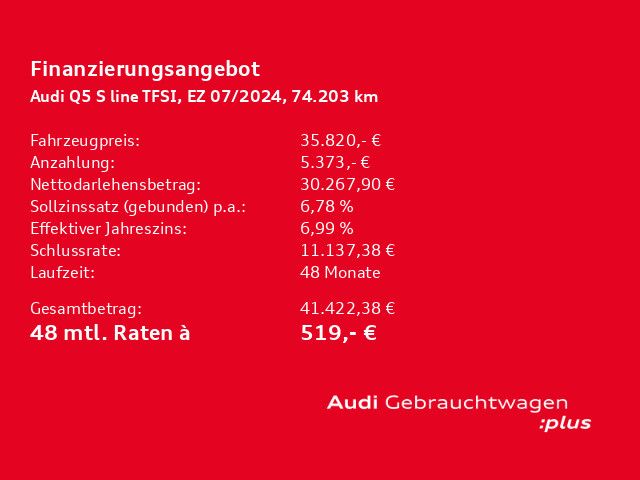 Audi Q5 50 TFSIe quattro S line HYBRID+Matrix+RFK+B&O