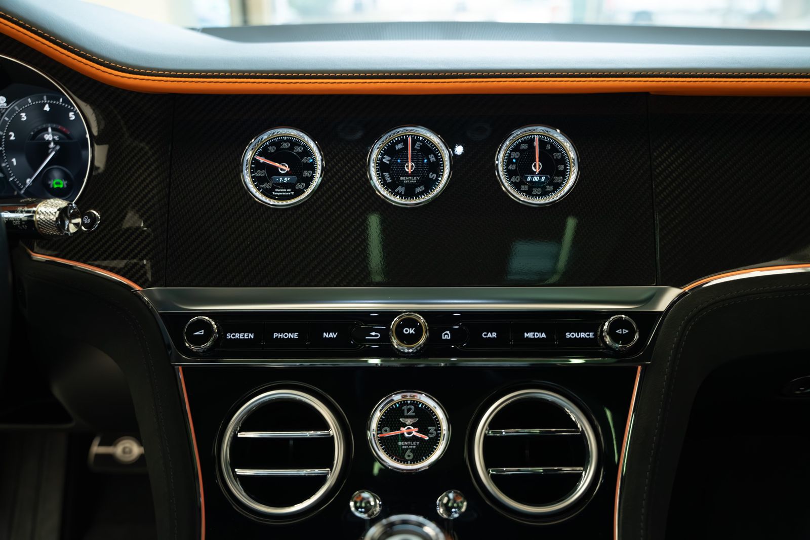 Bentley Continental GT Speed W12 Mandarin Hide Mulliner