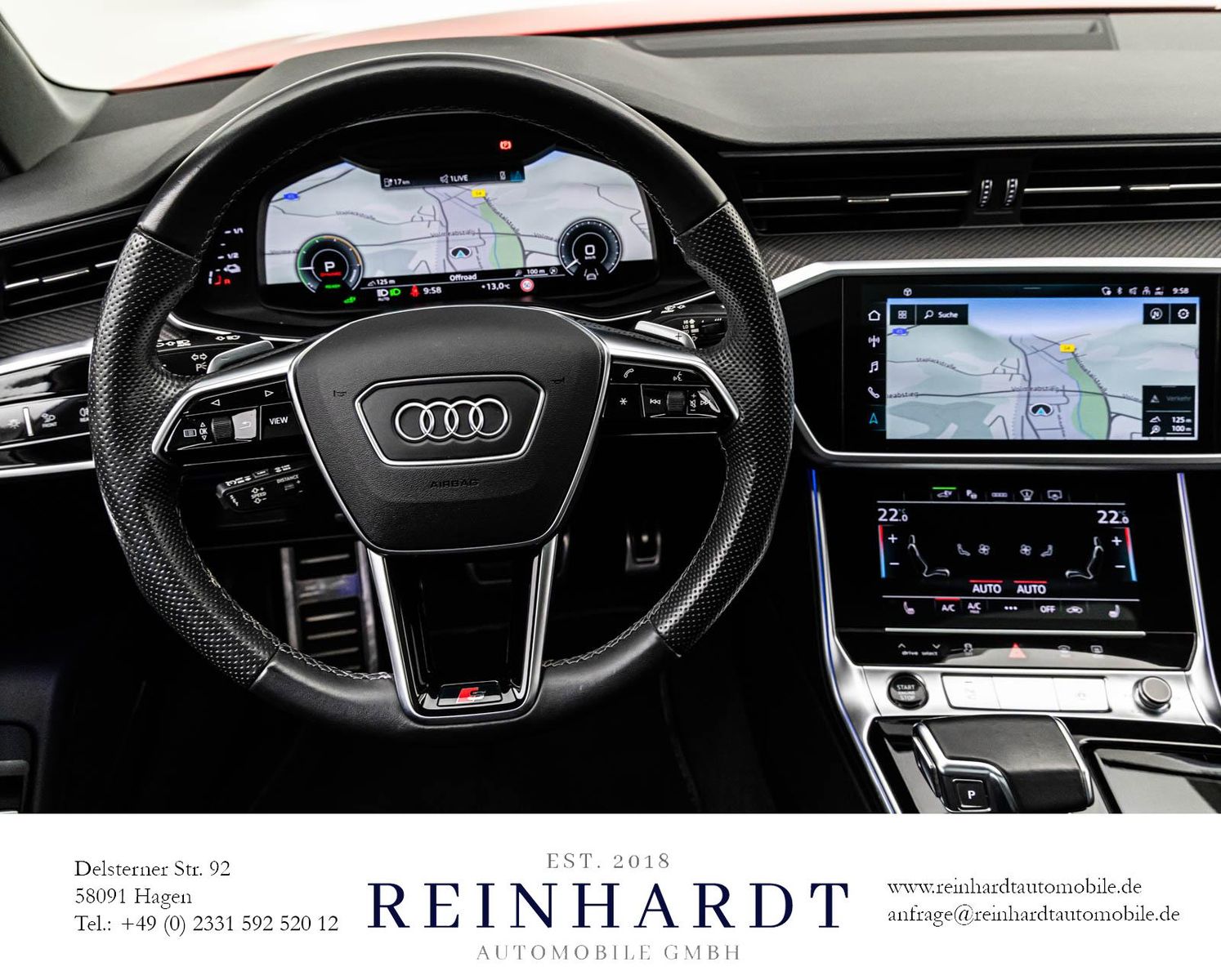 Audi A6 AVANT 55TFSie 2x S LINE BLCK ACC/HuD/PANO/B&O