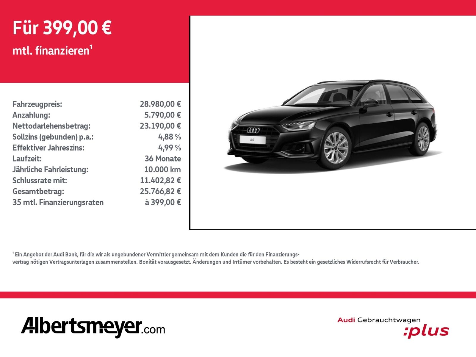 Audi A4 Avant 2.0 TFSI ADVANCED - Samsaru's Car Outlet