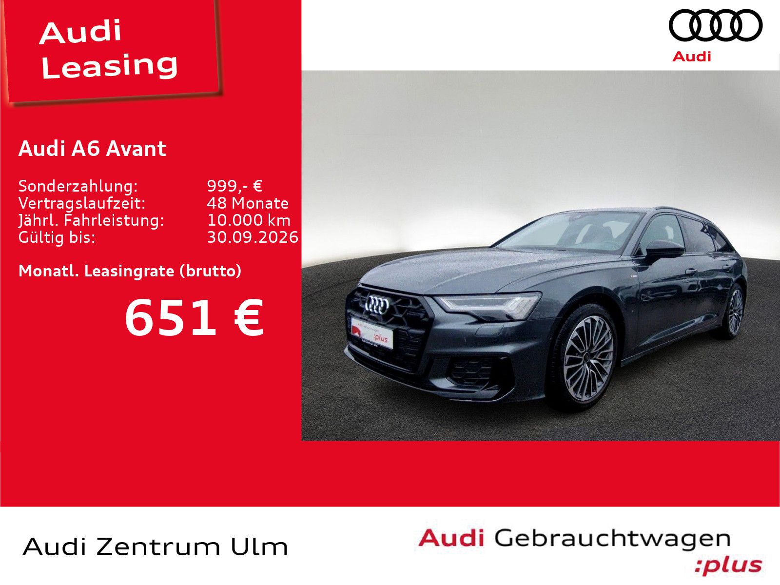 Audi A6 Avant S-Line 55TFSI e quattro AHK PANO 5J.GAR
