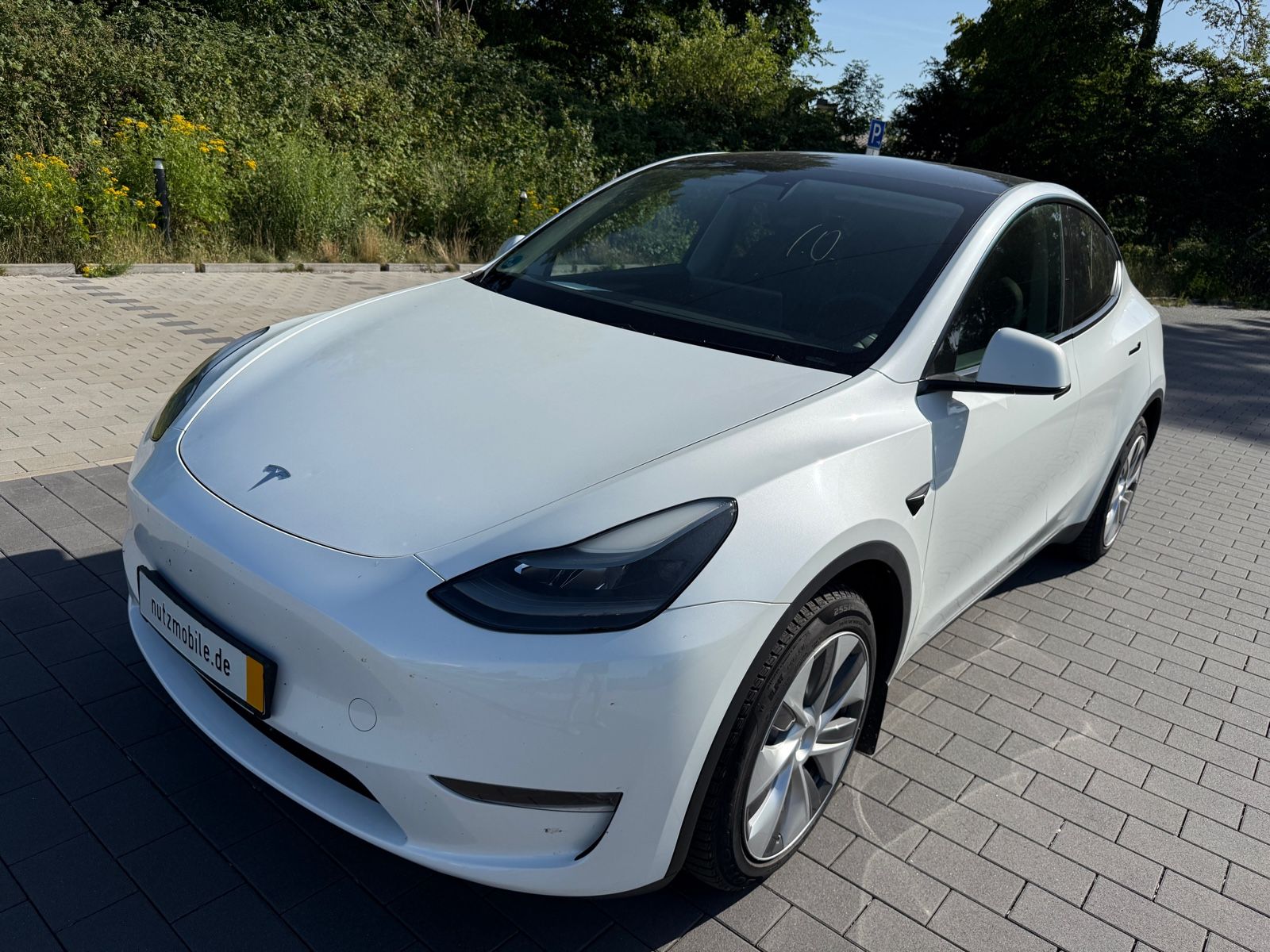 Tesla Model Y Long Range Dual AWD 8-fach bereift HW3