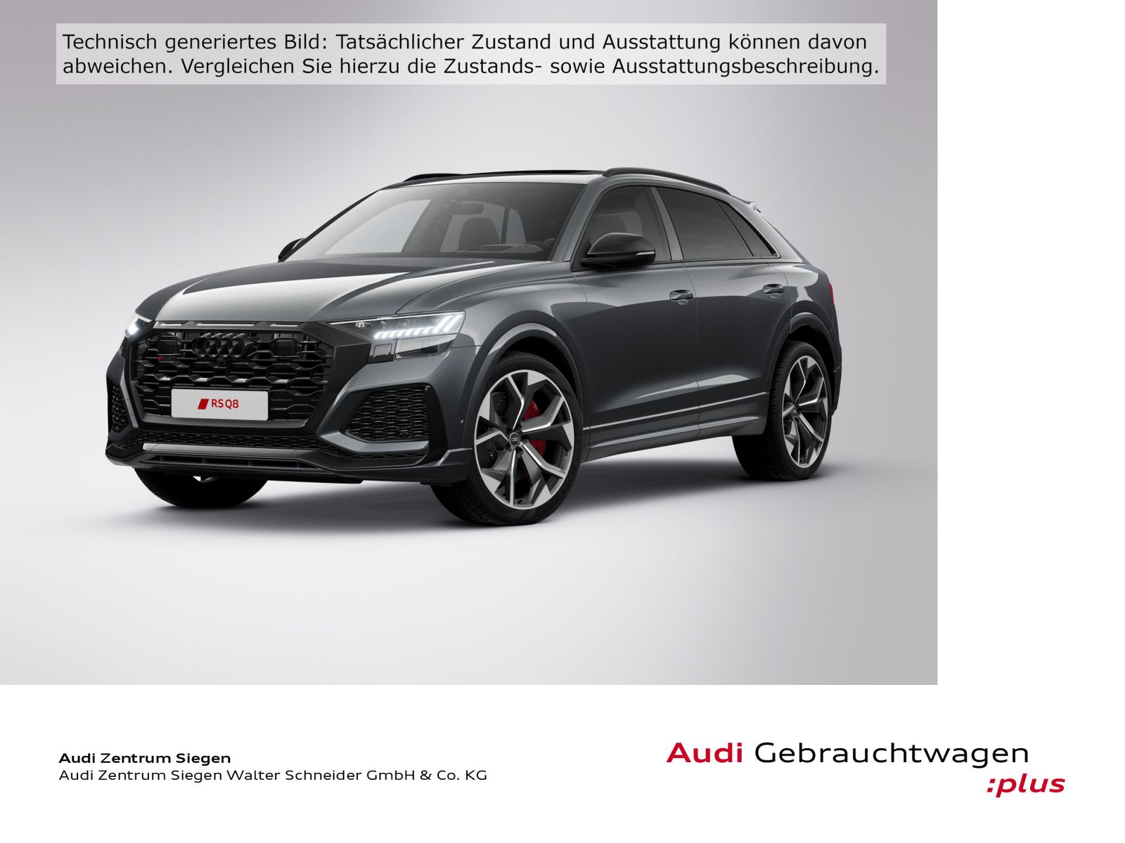 Audi RS Q8 4.0 TFSI quattro Pano Matrix LED Assistenz