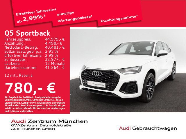 Audi Q5 Sportback 40 TDI quattro S tronic S line - Samsaru's Car Outlet