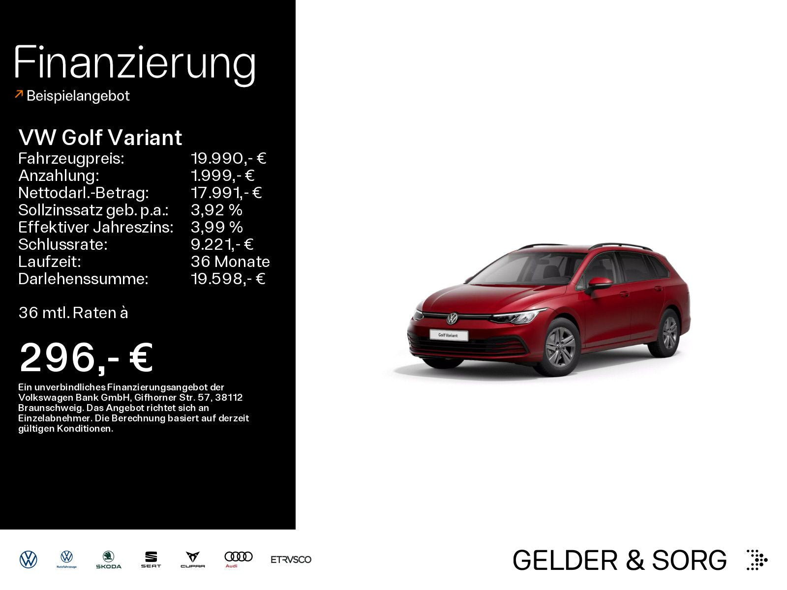 Volkswagen Golf Variant Life 1.0 TSI - Samsaru's Car Outlet