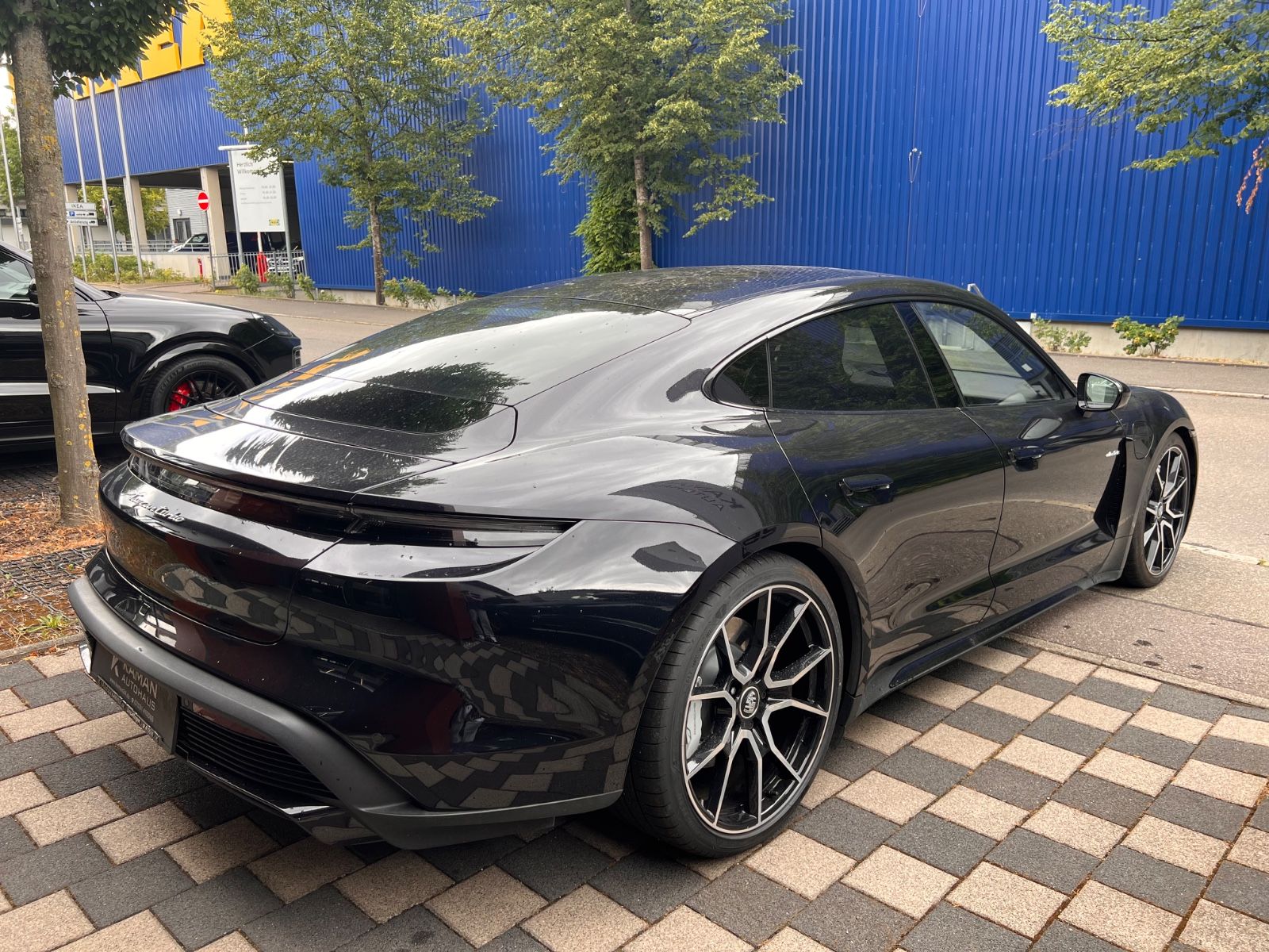 Porsche Taycan Turbo #BURMESTER! HINTERACHS! INNO! MY23!
