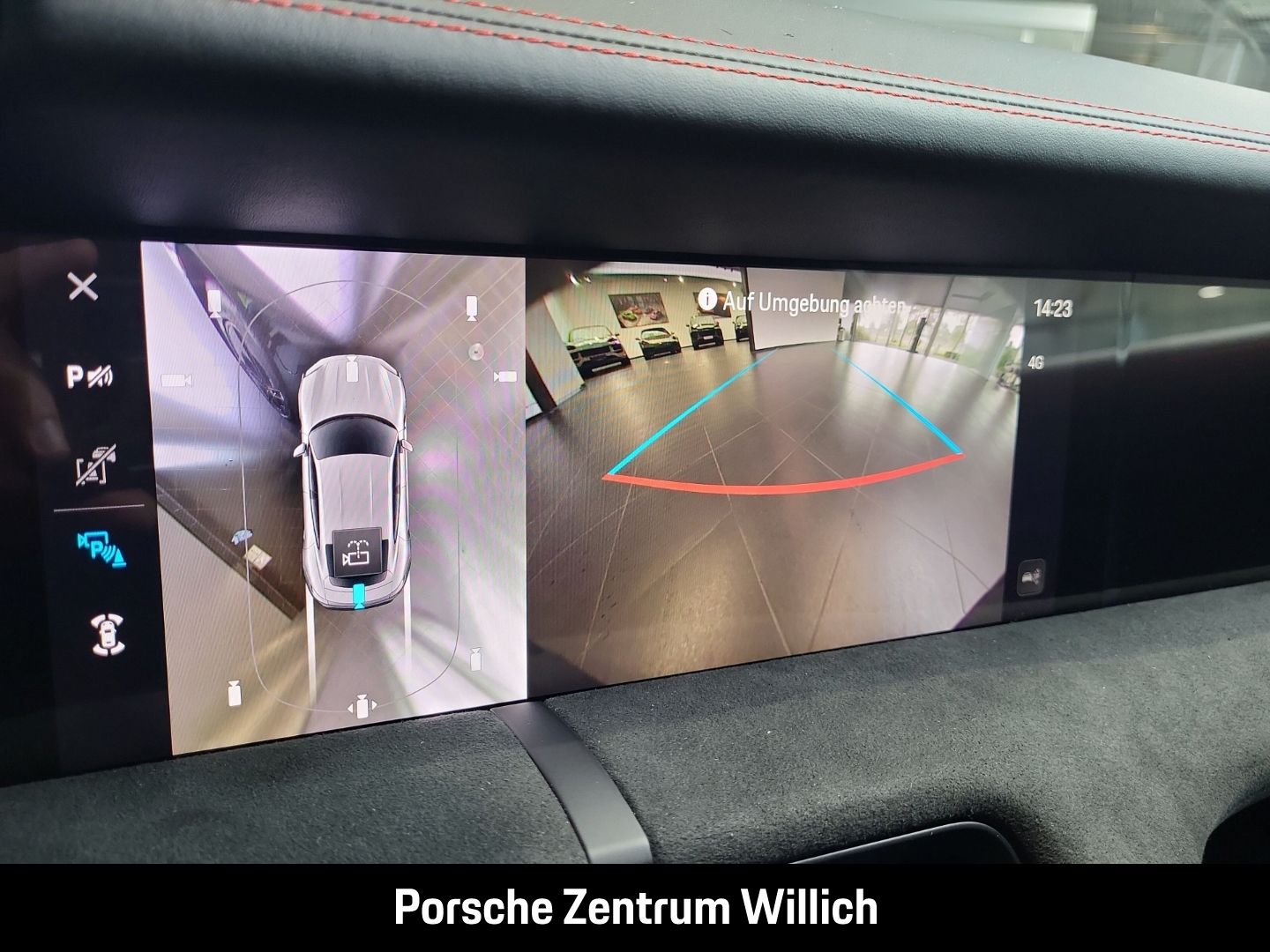 Porsche Taycan GTS HA-Lenkung Active-Ride Head-Up