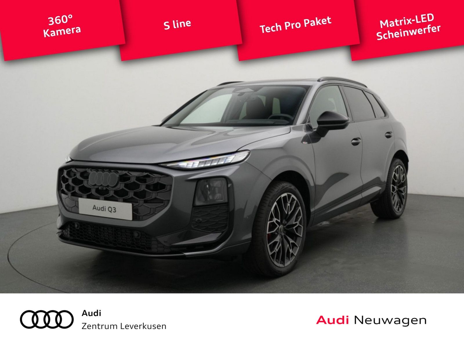 Audi Q3 S tronic S line AHK PANO SONOS KAM360° HUD