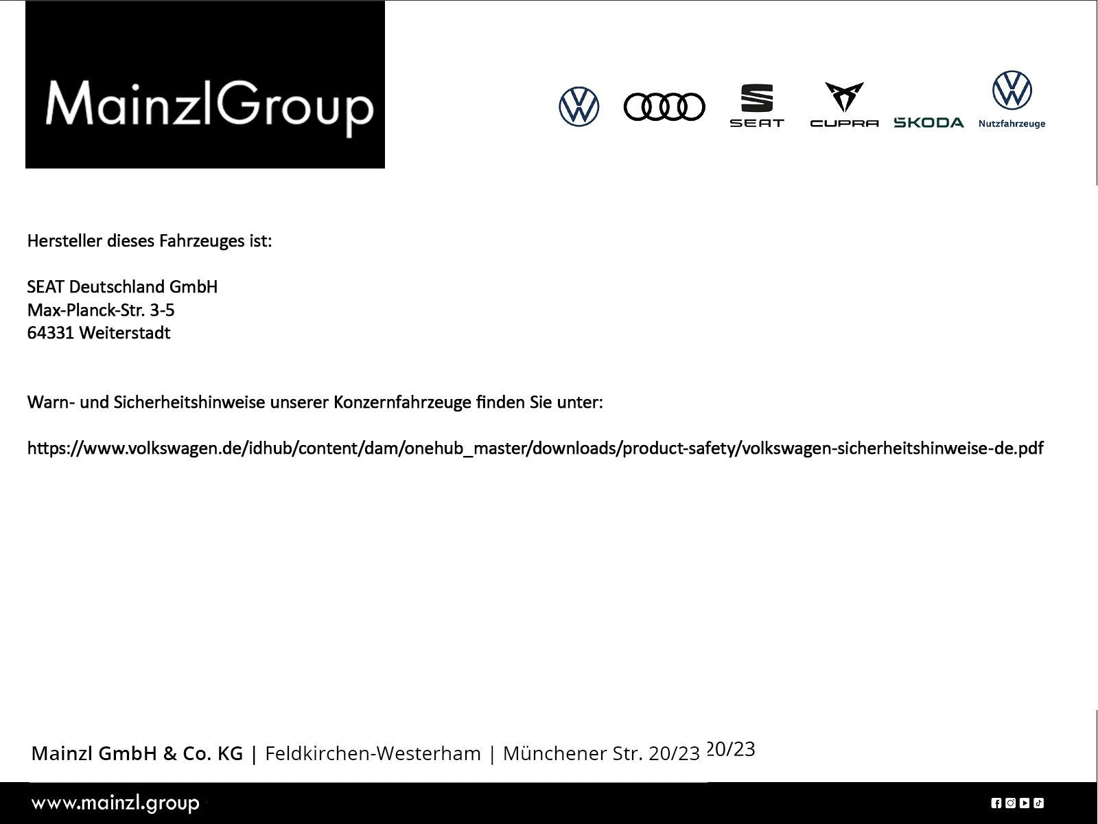 Seat Tarraco 2.0 TDI DSG FR AHK StdHzg ACC Kam. 7-S.