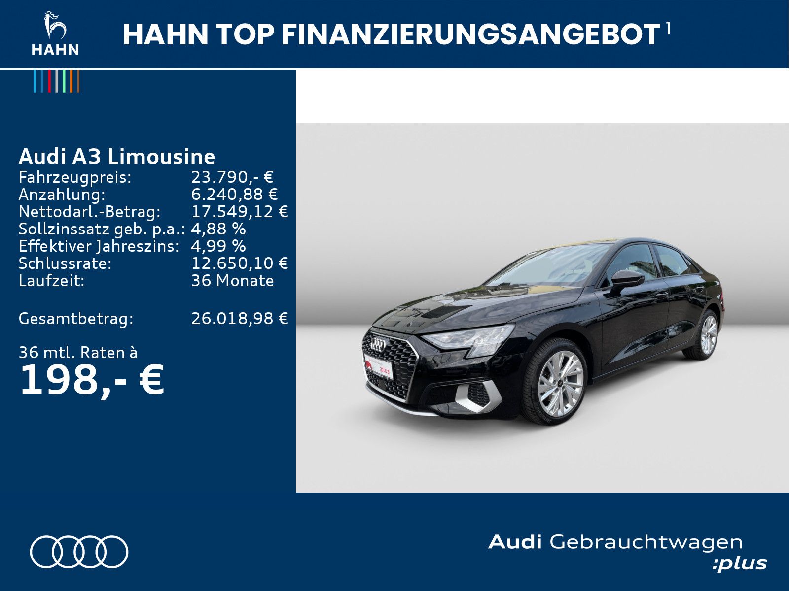 Audi A3 Limousine 30 TFSI S trc advanced Navi Virtual