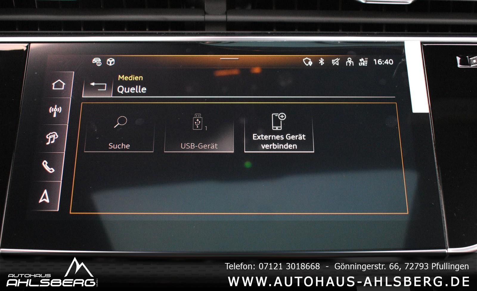 Audi Q8 S-LINE PA MATRIX/MASSA/360°/SOFT/STHZ/PANO/23