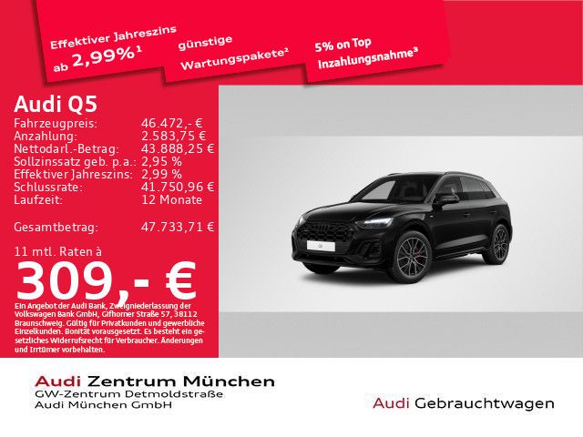 Audi Q5 40 TDI qu. S tronic 2x S line Pano/AHK/S-Sitz