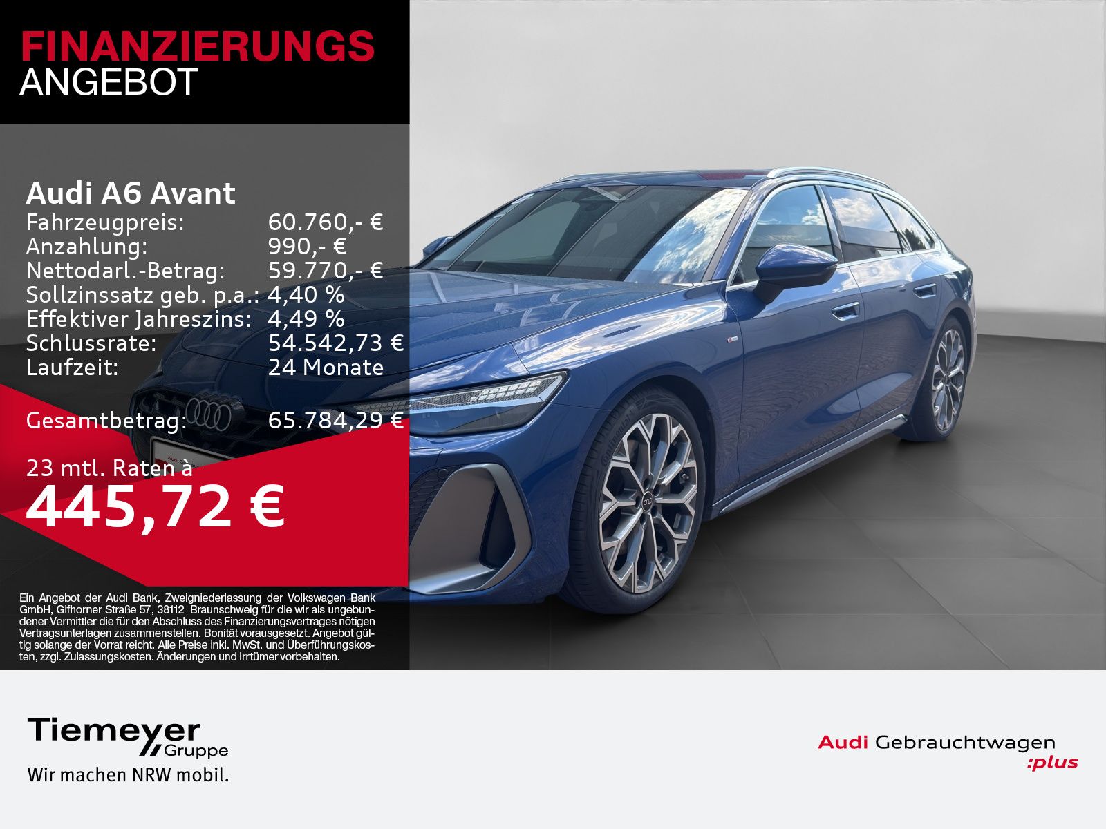 Audi A6 Avant TFSI Q 2x S LINE UPE100 LM20 PANO AHK A