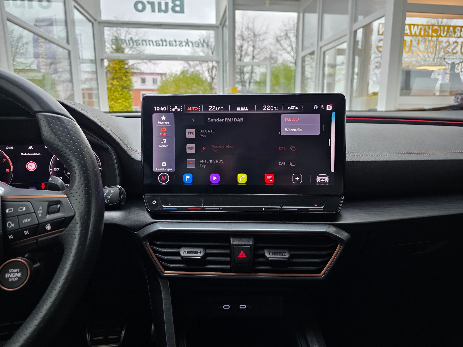 Cupra Formentor VZ 4Drive Beats-Audio Panorama AHK