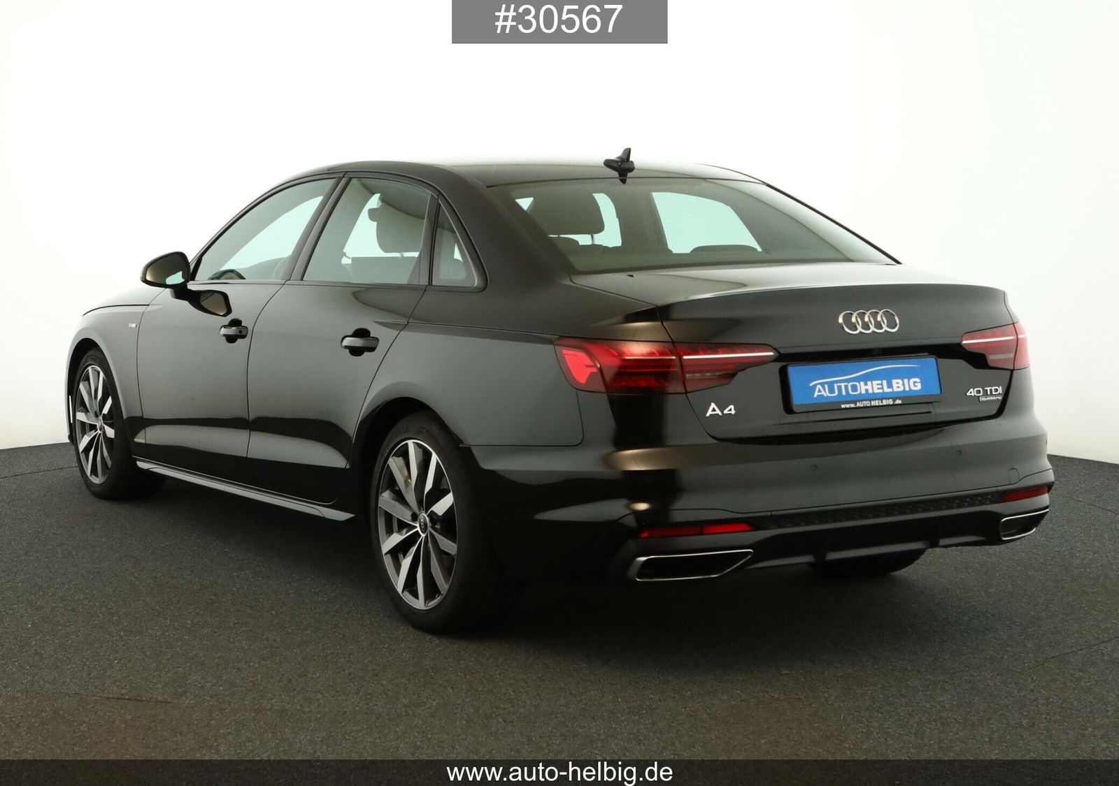 Audi A4 Lim. 40 TDI quattro S line #Black#LED#Virtual
