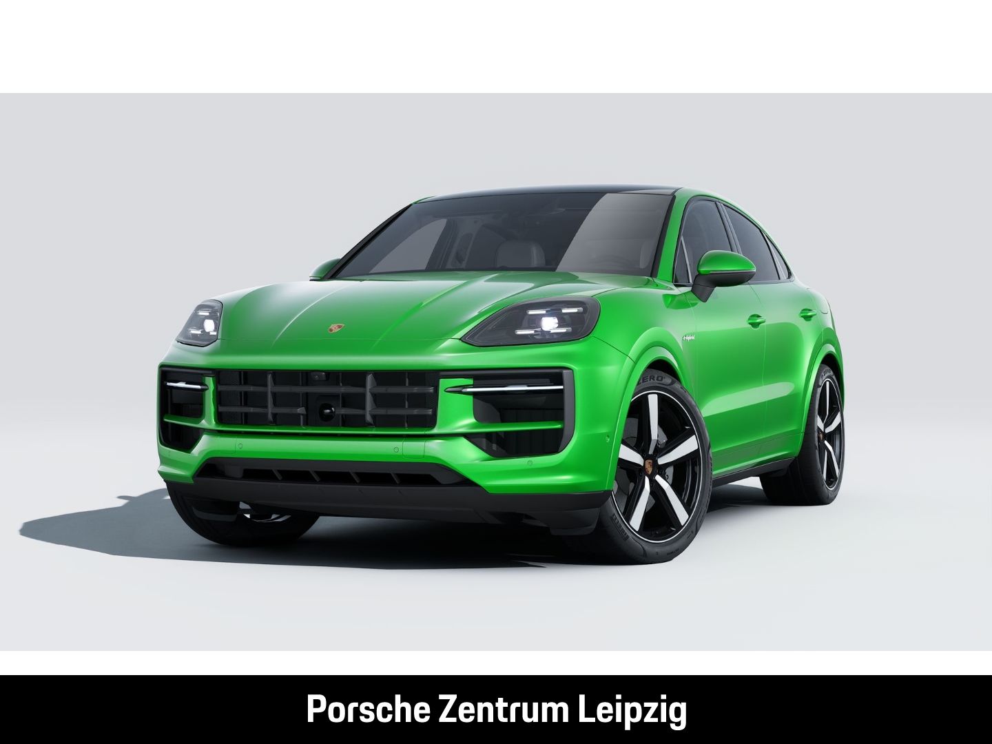 Porsche Cayenne E-Hybrid Coupe FnW Javagrün Massage Head