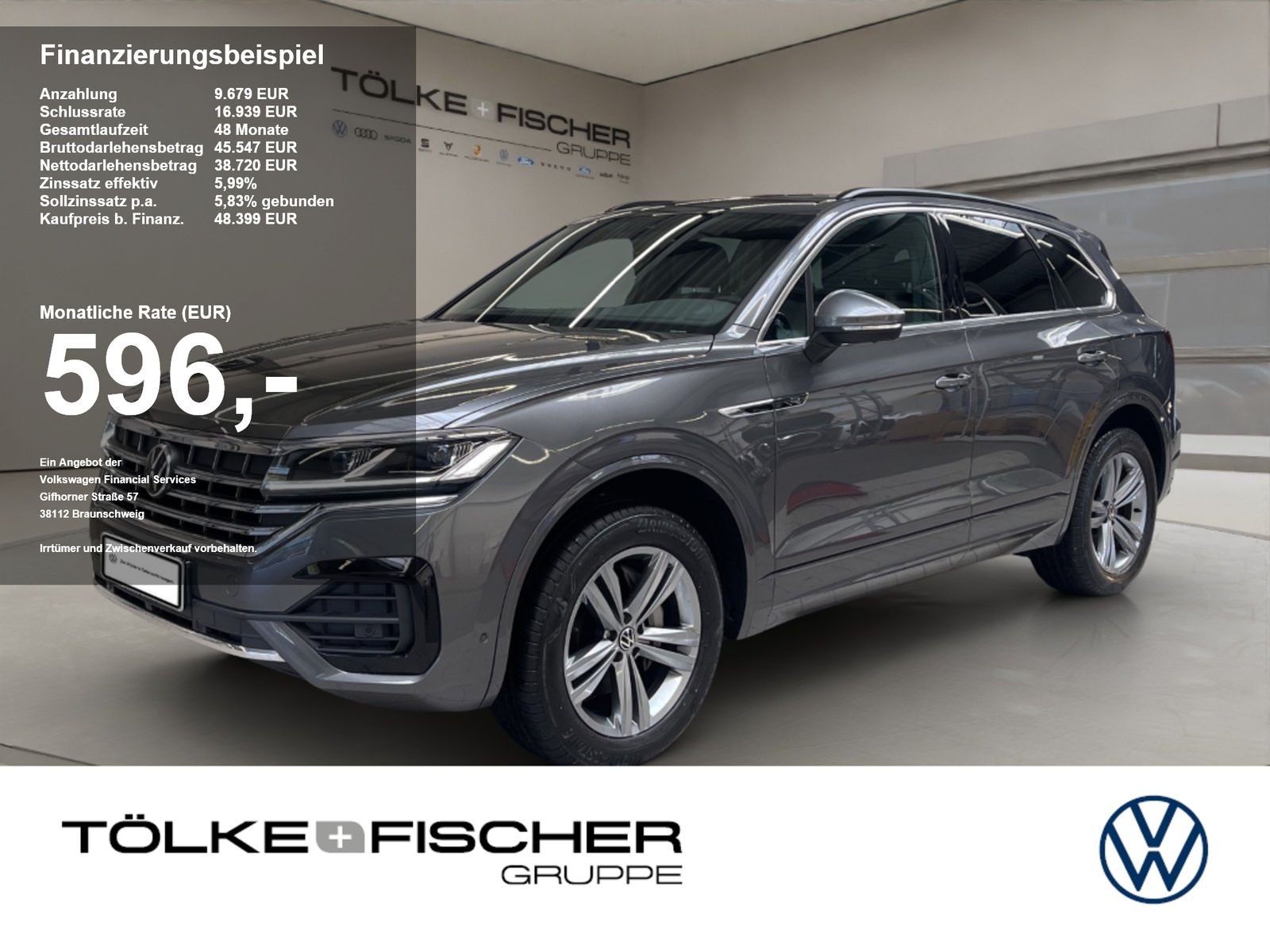 Volkswagen Touareg 3.0 V6 TDI 4Motion R-Line Pano R-Line LM