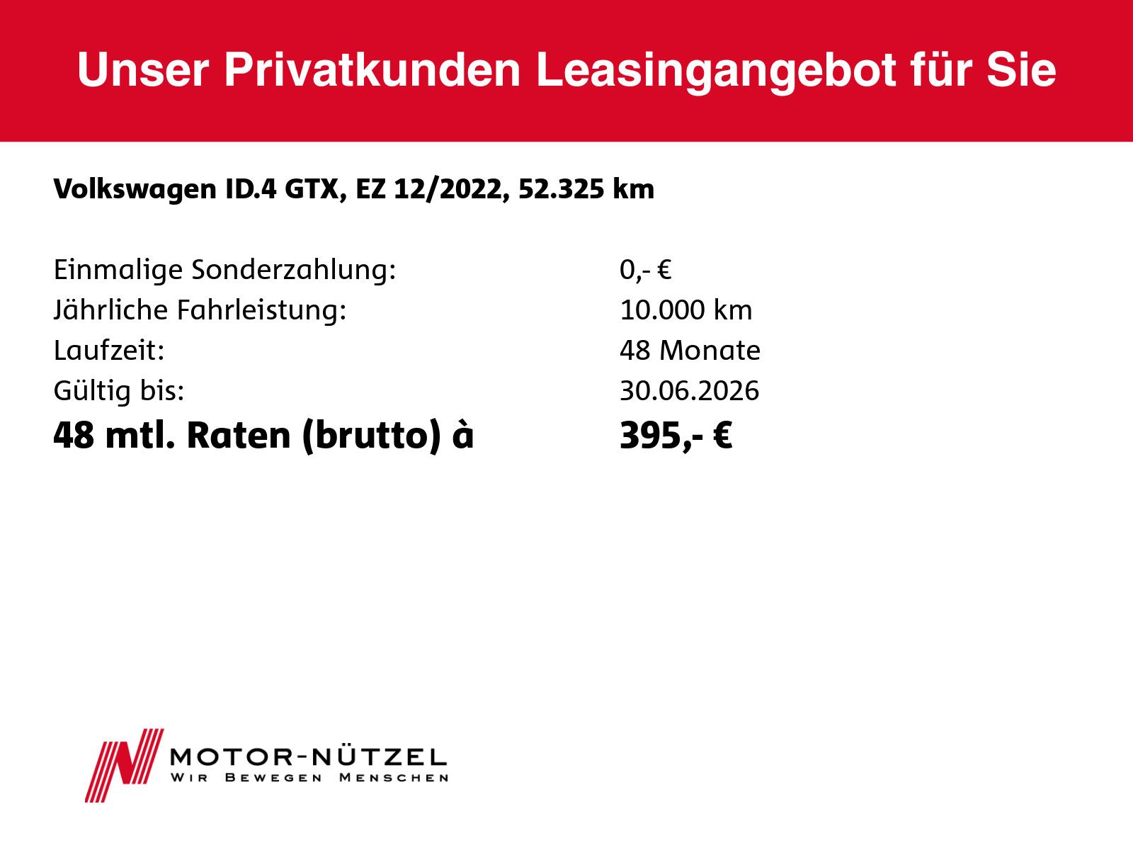 Volkswagen ID.4 GTX 220kw (82kwh) MATRIX+AHK+PANO+HuD+WäPu