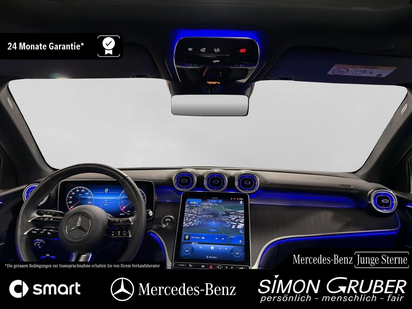 Mercedes-Benz GLC 200 4M AMG Pano Sitzklima Massage 360 AHK