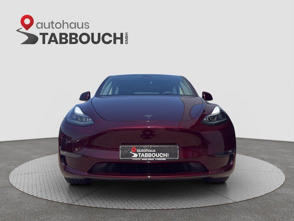 Tesla Model Y LONG RANGE+AHK+AWD+SPURWECHSEL+PANO