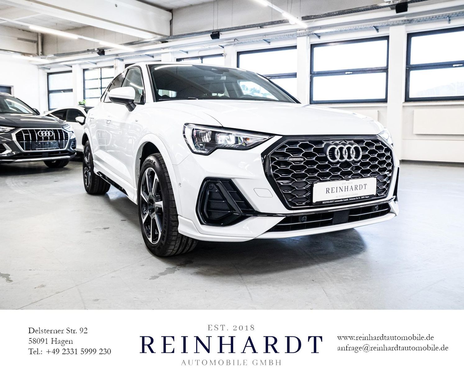 Audi Q3 SPORTBACK 40TFSi Q S LINE BLACK - Samsaru's Car Outlet